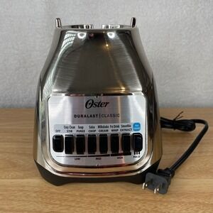 Oster Duralast Classic Blender Replacement Base Only Brushed Nickel BLSTSG